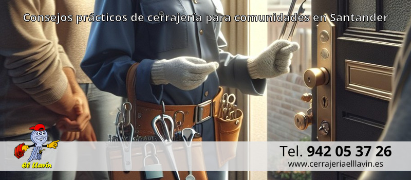 Consejos prácticos de cerrajería para comunidades en Santander
