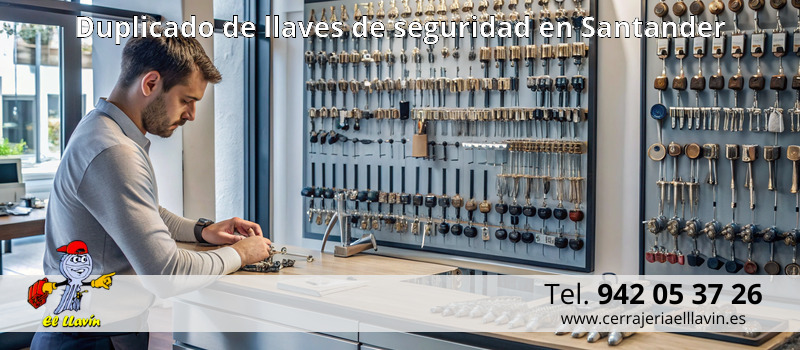 Duplicado de llaves de seguridad en Santander