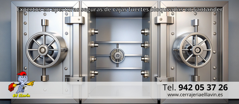 Expertos en aperturas seguras de cajas fuertes bloqueadas en Santander