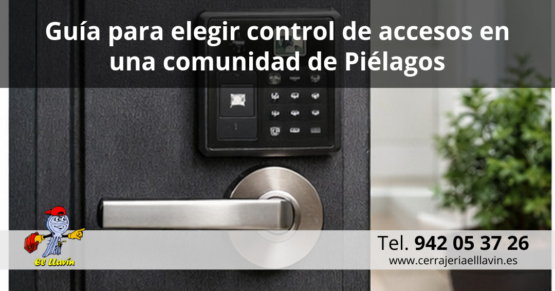 Guía para elegir control de accesos en una comunidad de Piélagos Guía para elegir control de accesos en una comunidad de Piélagos