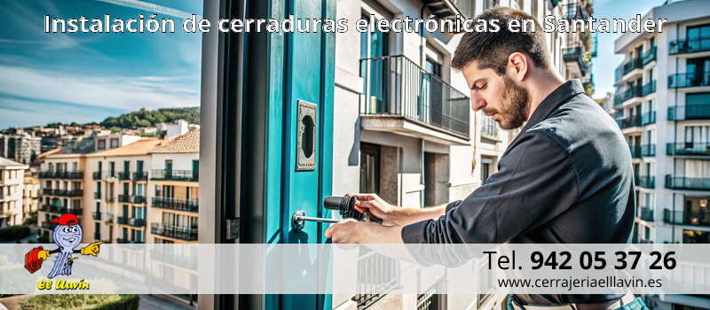 Instalación de cerraduras electrónicas en Santander