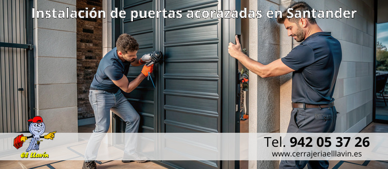 Instalación de puertas acorazadas en Santander