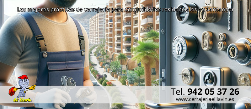Las mejores prácticas de cerrajería para comunidades residenciales en Santander