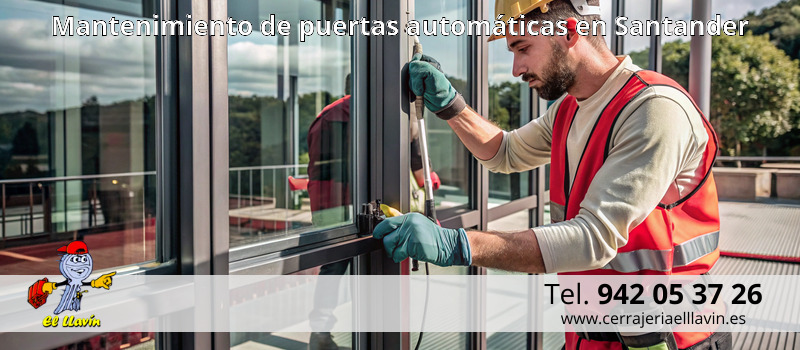 Mantenimiento de puertas automáticas en Santander