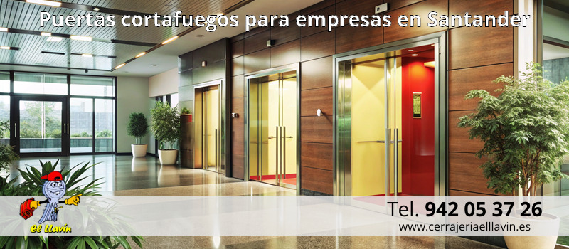 Puertas cortafuegos para empresas en Santander