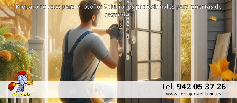 Prepara tu hogar para el otoño: Repara y asegura tus puertas con nuestras soluciones profesionales en Santander con El Llavín Prepara tu hogar para el otoño: Repara y asegura tus puertas con nuestras soluciones profesionales en Santander con El Llavín