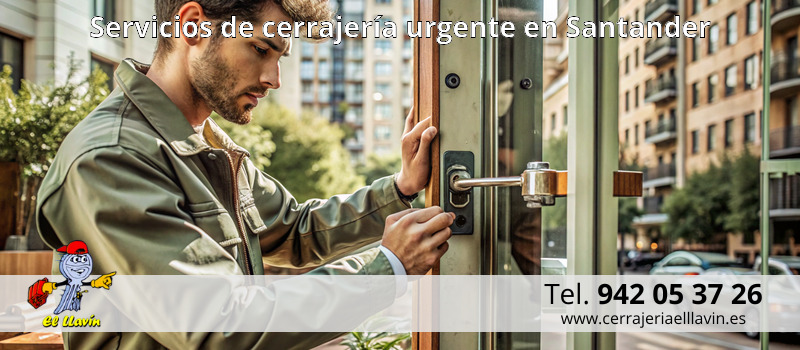 Servicios de cerrajería urgente en Santander